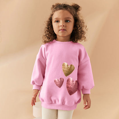 Ensemble Sweat Rose à Cœur