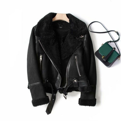 Blouson Biker Fourré